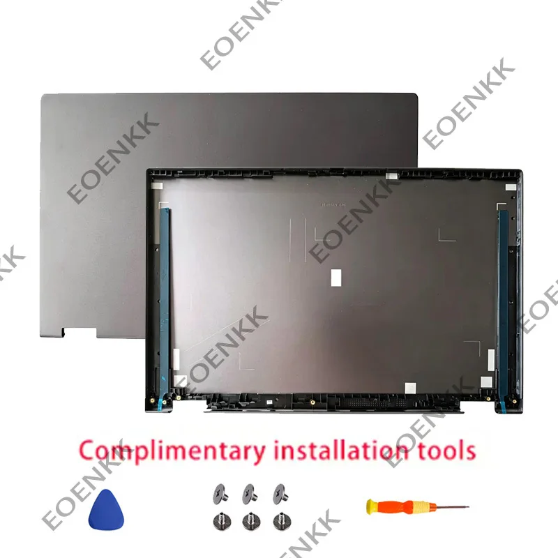 For Lenovo Flex 5-15IIL05 15ITL05 15ALC05 Laptop Full Housing Set, Back Cover Top Shell Palmrest Bottom Case Replacement