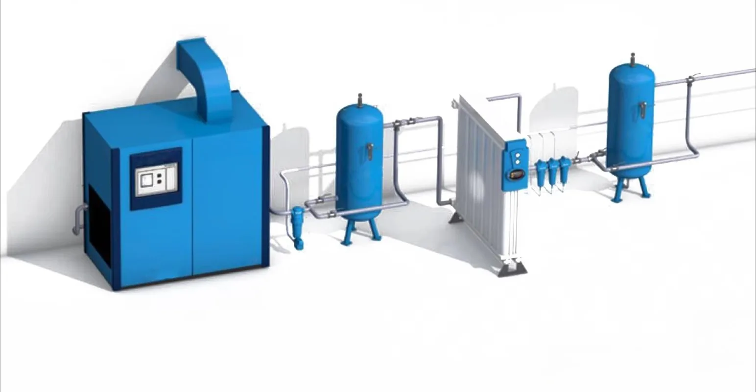 Industrial Usage Heatless Regeneration Type Modular Adsorption Air Dryer