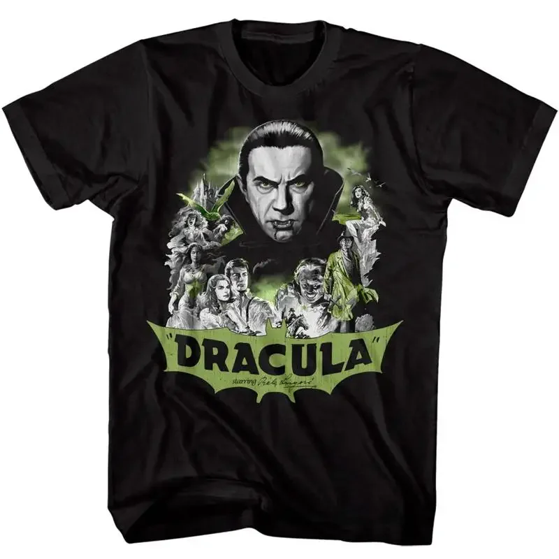 Bela Lugosi Dracula Horror Montage Men's T Shirt