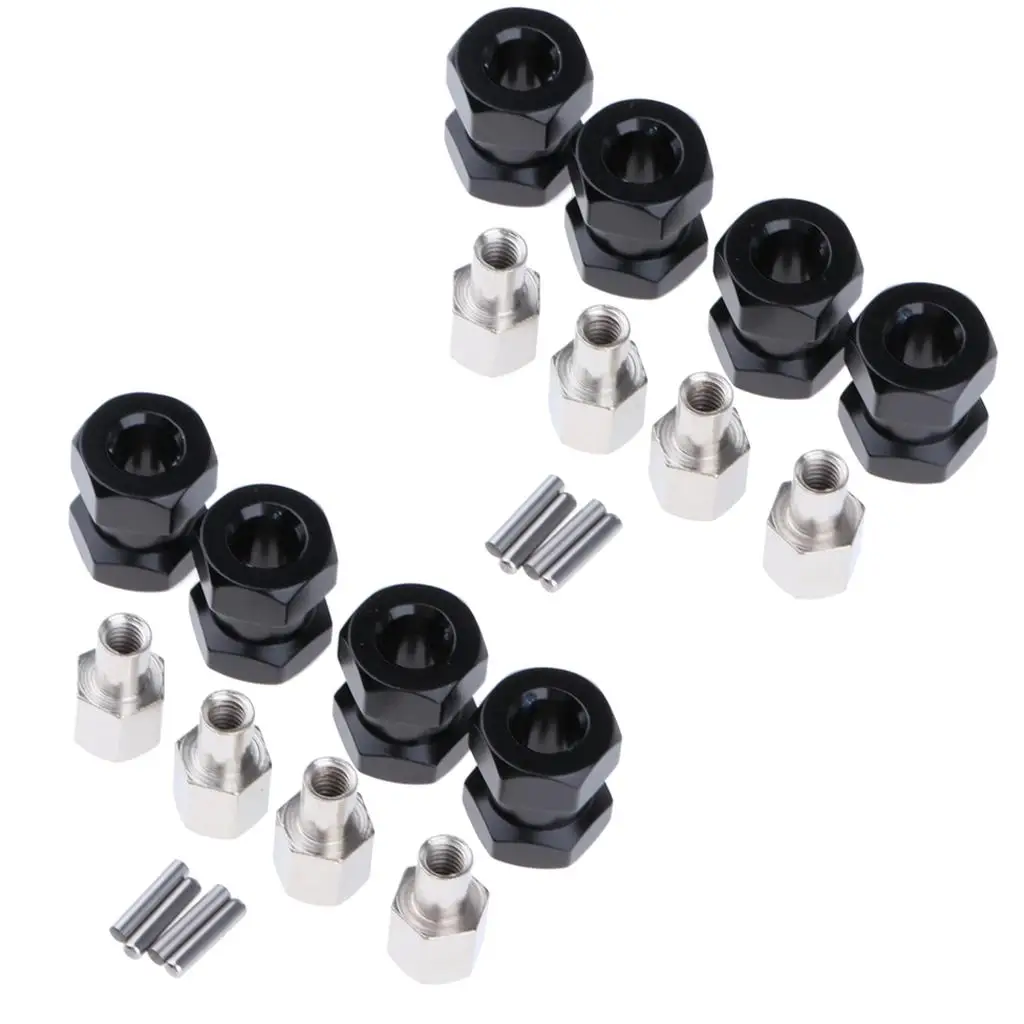 8x 12mm Wheel hub 15mm Extension Adapter for AXIAL SCX10 D90