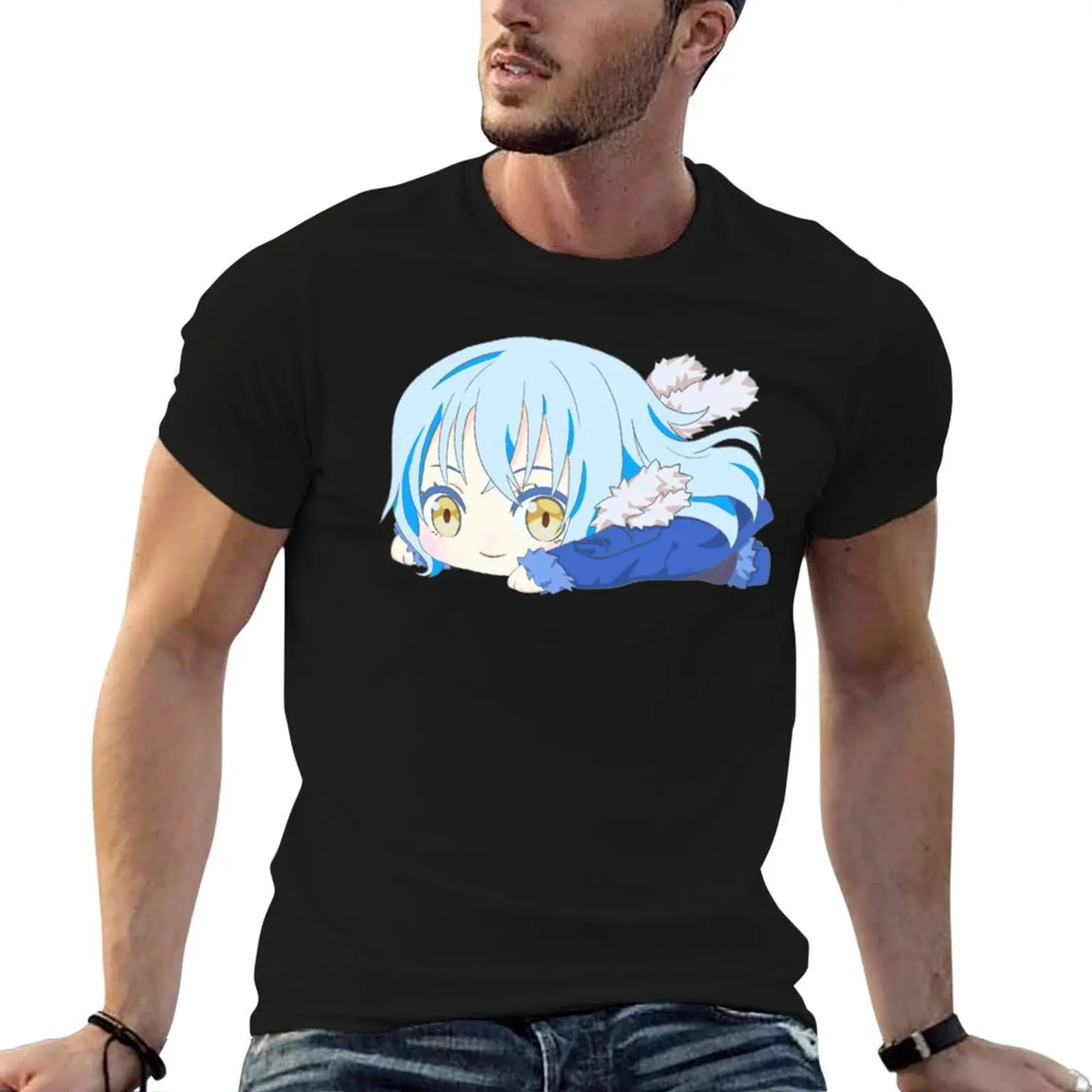 

graphic Time man t That Slime man shirts for shirts t Reincarnated T-Shirt a as Got I cotton