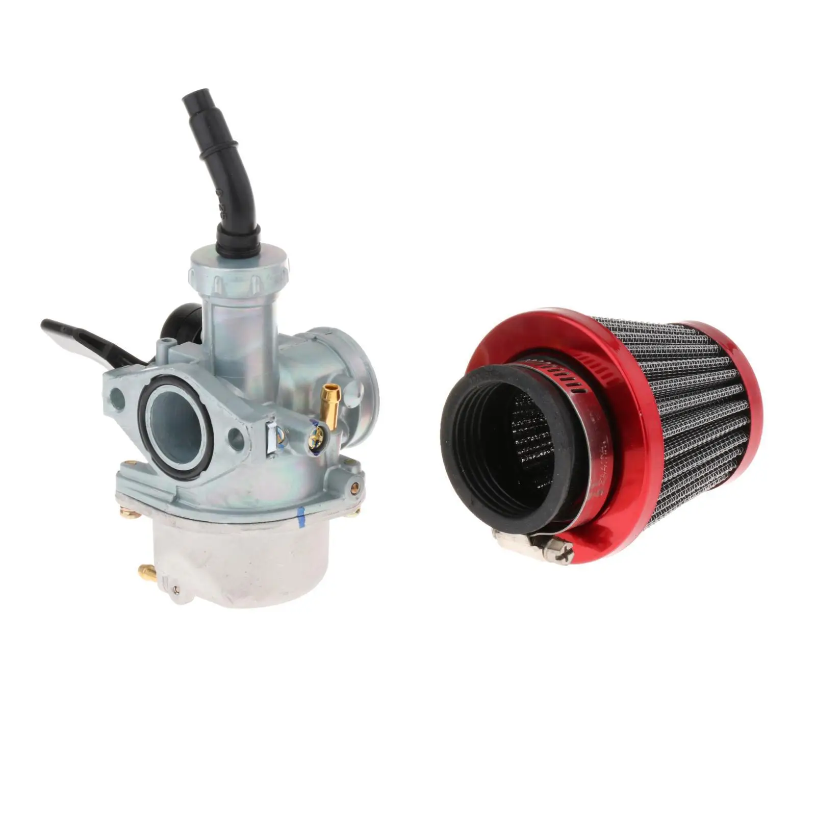 

Carburetor Carb Air Filter Kit Replacement Parts High Performance Flange Screws Nuts for 125cc 110cc 70cc 4 Stroke Pro Pit