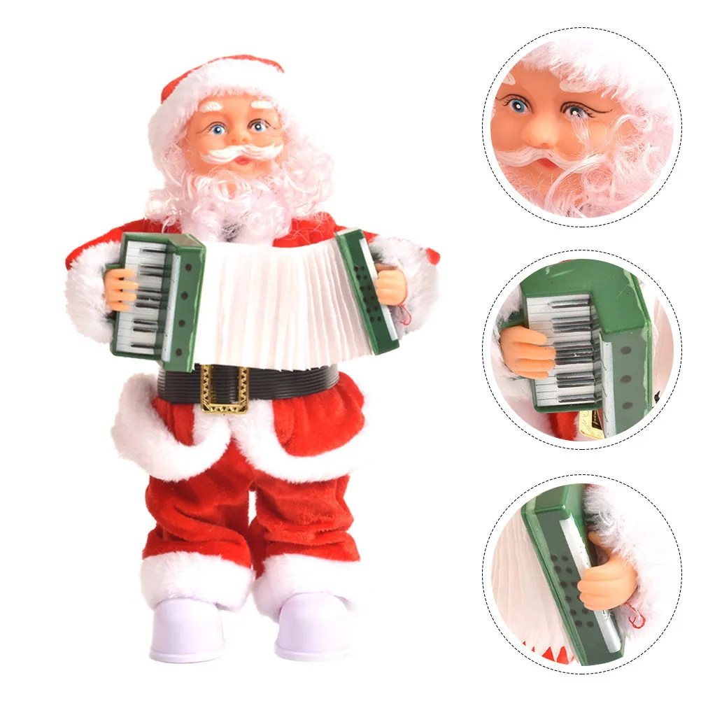 1pcs-battery-powered-santa-claus-figure-plays-jingle-bells-christmas-decor-for-living-room-kitchen-nursery-kids-gift-xmas-red