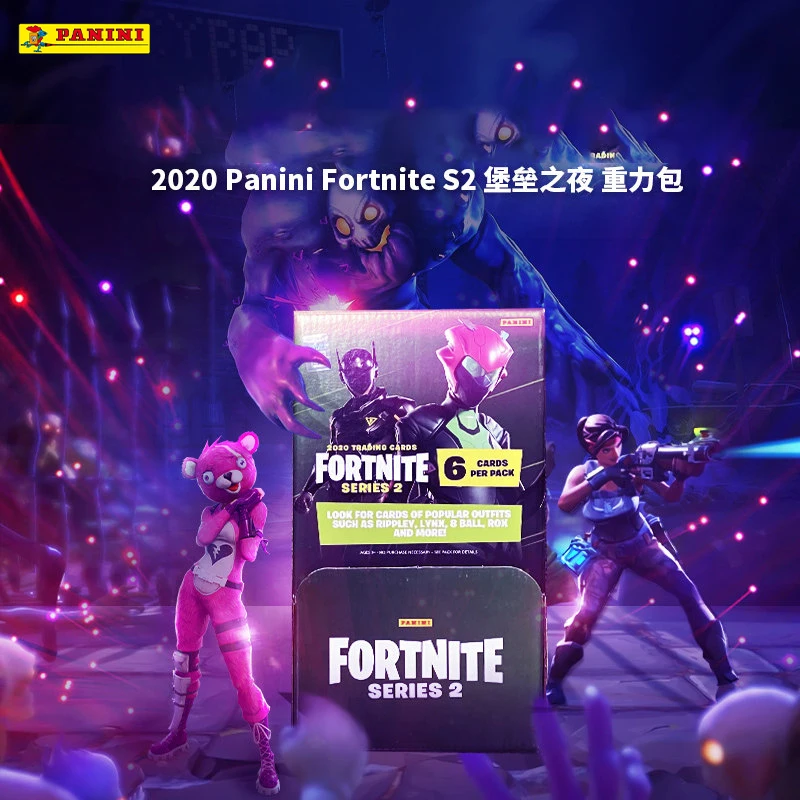 

Коллекционная карта Panini Fortnite S2 сезона 2020, киберспортивная гравитационная карта