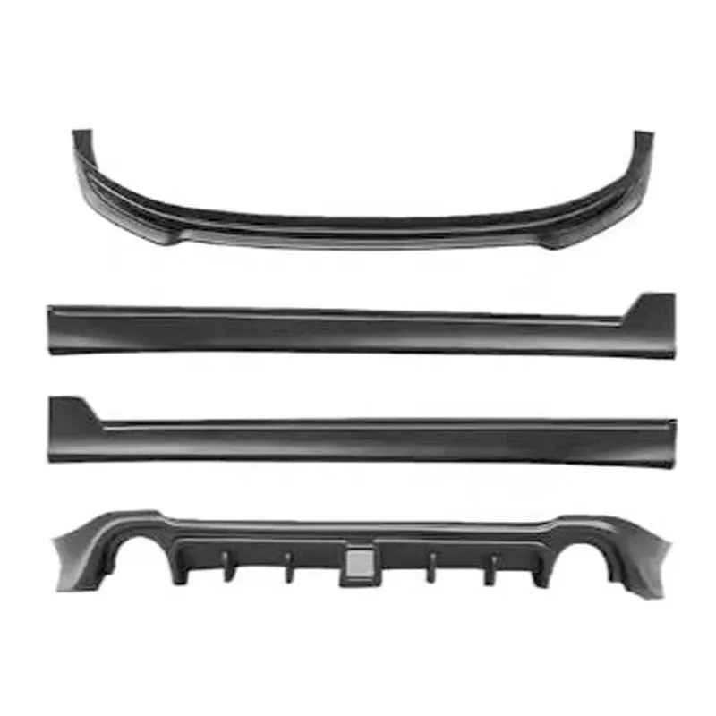For 2019-2021 Mazda CX-30 Car Bodykit with ABS Front Lip Rear Lip Side Skirts in Unpainted Finish