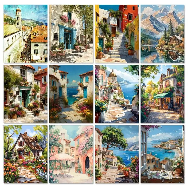 

GATYZTORY DIY Pictures By Number Girl Kits Painting By Numbers Women Drawing On Canvas Hand Painted Picture Gift Home Decor