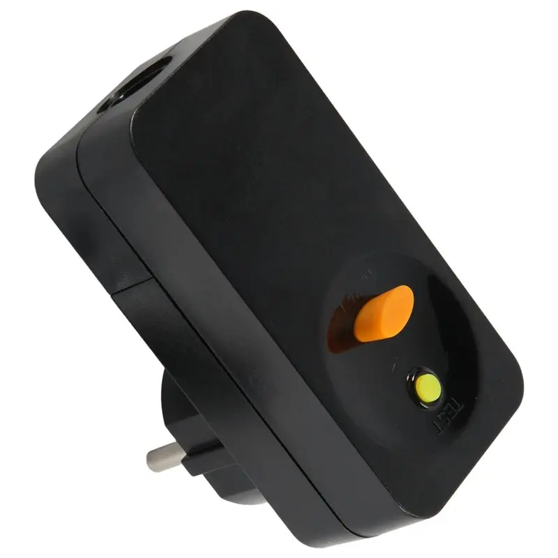 AA94-FI Circuit Breaker Personal Protection Plug Replacement Plug 10Ma Residual Current Circuit Breaker 16Amp EU Plug