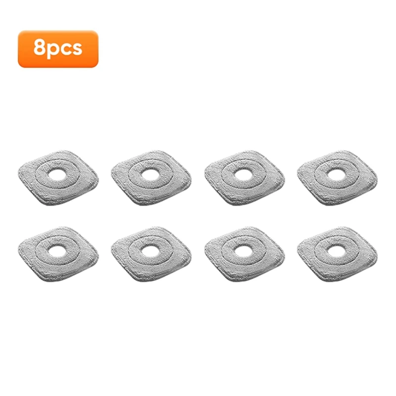 16Pcs Mop Cloth For Joybos Mop Squeeze Mop Automatic Separation Rotating Cleaning Floors Mop Pads Cloth