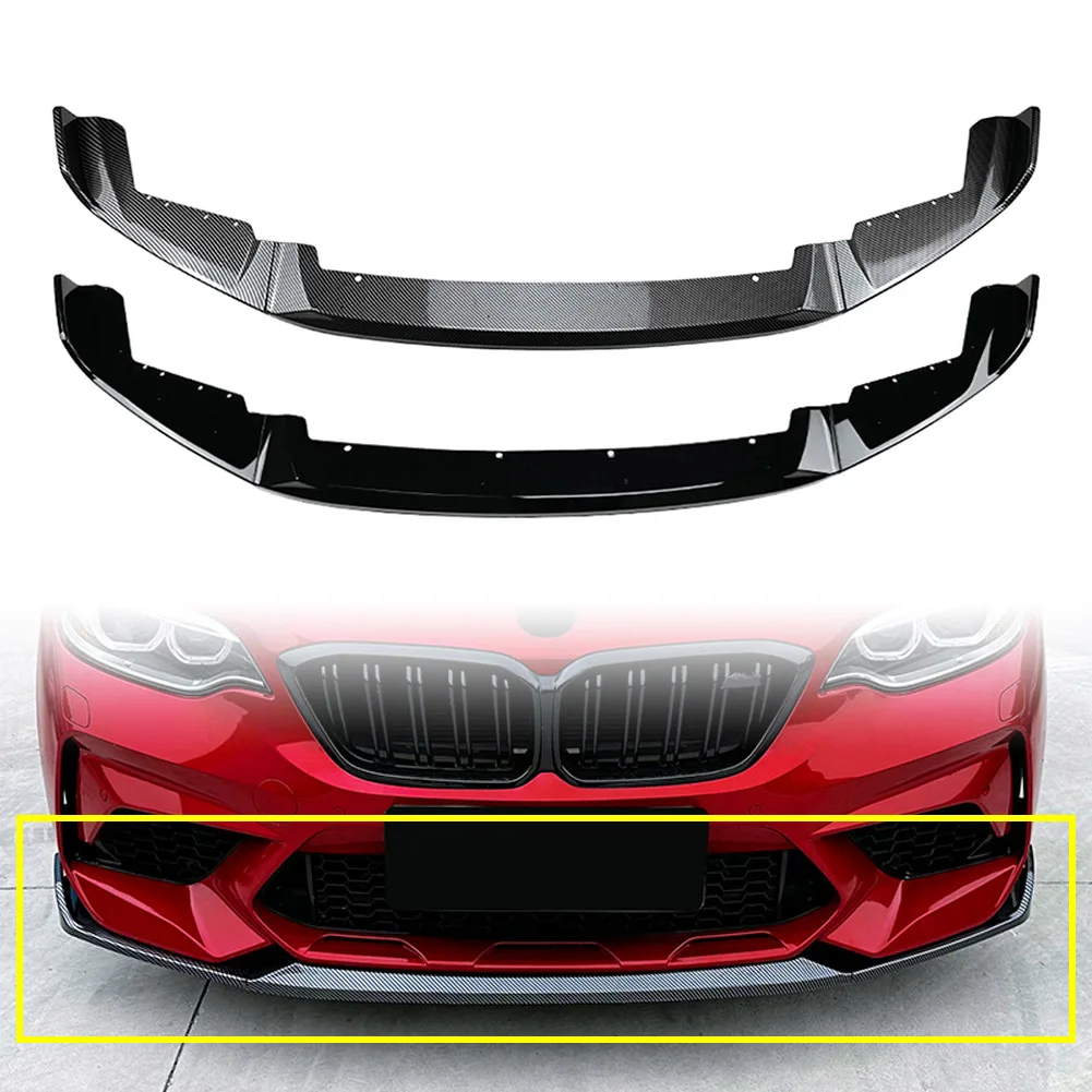 

3 шт./комплект, передний бампер для BMW F87 M2 2016 2017 2018 2019 2020