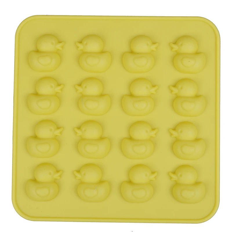 Cute Duck Silicone Mold DIY Chocolate Ice Biscuit Candy Moulds