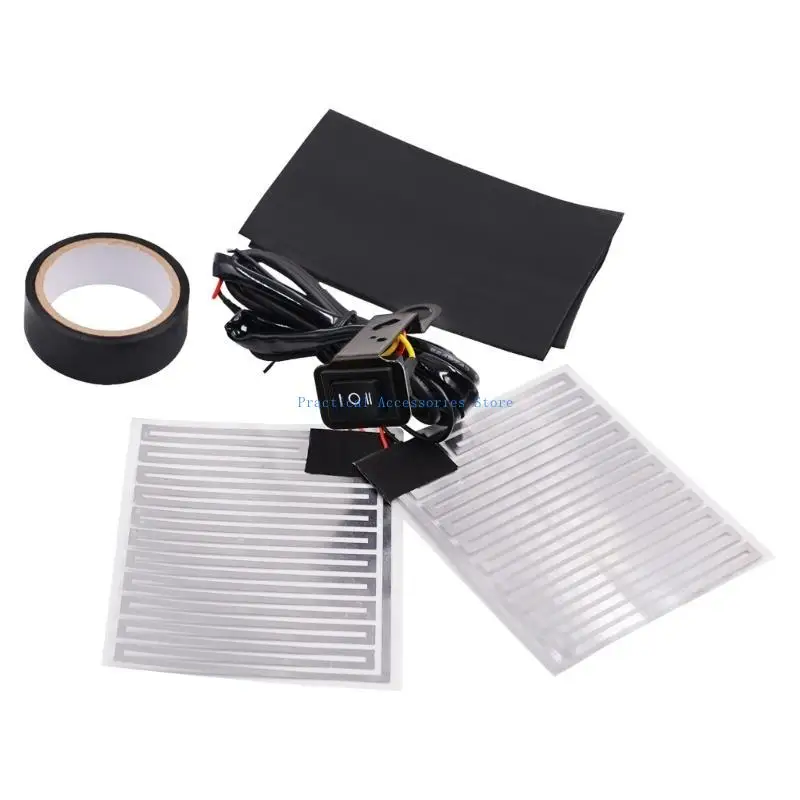 U75E العالمي 12 فولت دراجة نارية ساخنة المقود قابل للتعديل ATV ساخنة قبضة اليد سخان #2