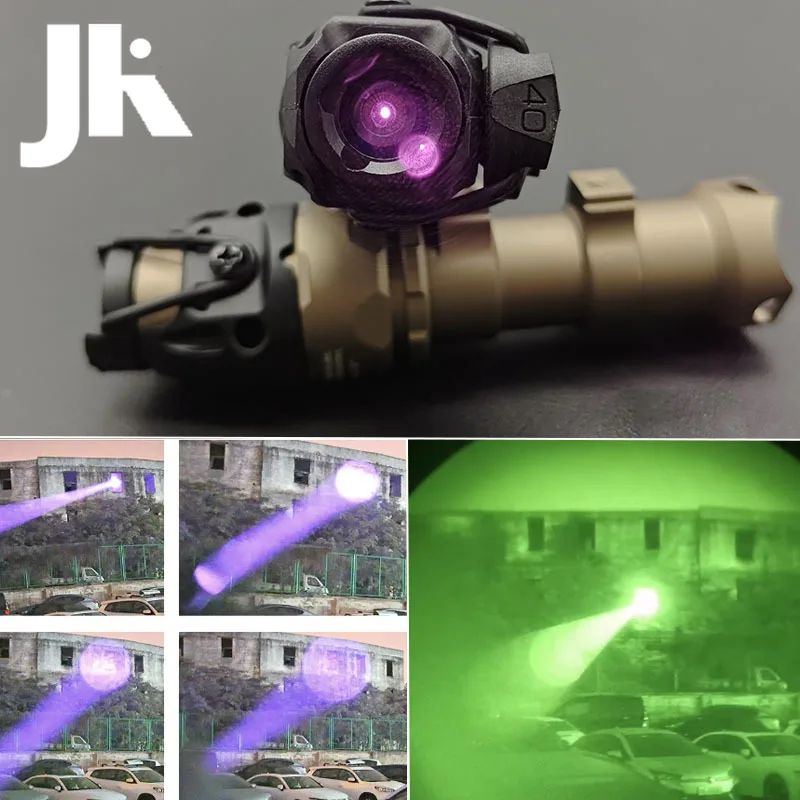 New Tactical  KIJI K1 K1-3 IR Adjustable Scout Light 850nm Illumination K3 IR lighting Flashlight Metal Hunting Weapon light K10