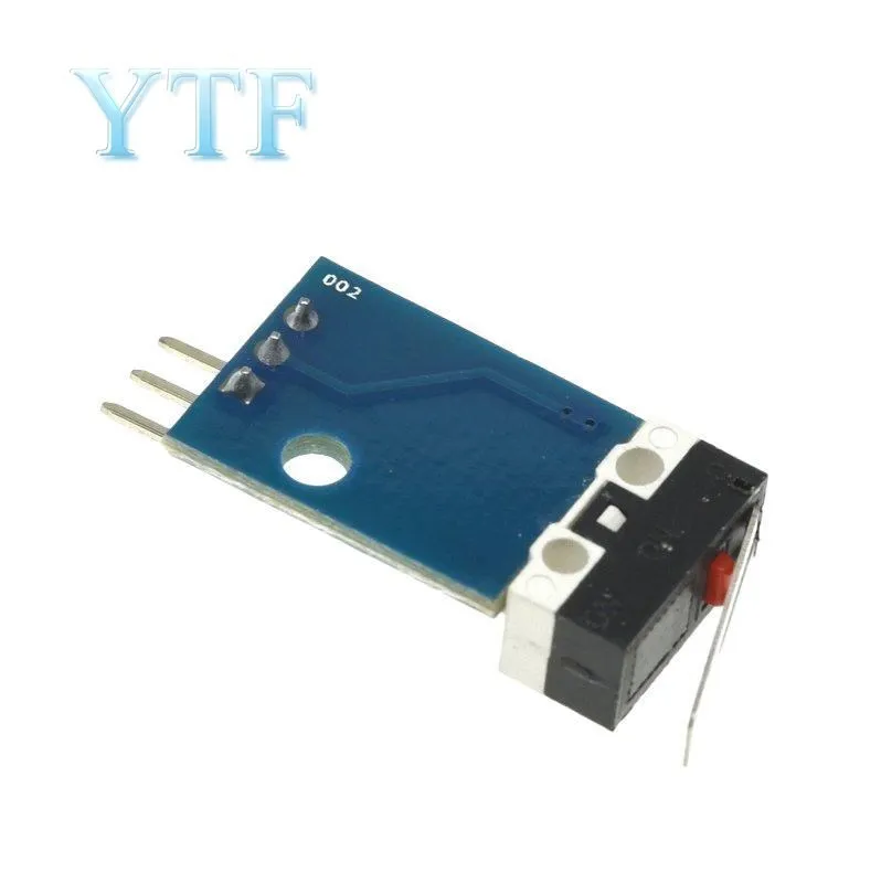 Sensor de colisão do helicóptero do carro, Módulo Impact Switch, Modelo robô com cabo Dupont