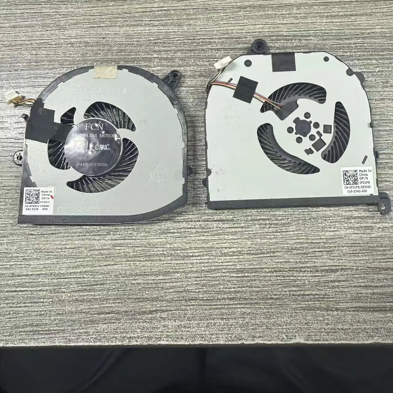 Laptop CPU GPU Cooling Fan For Dell XPS 15 7590 Precision 5400 M5400 0V9H8N 0F01PX 0TK9J1 008YY9 Noteboo Cooler Radiator