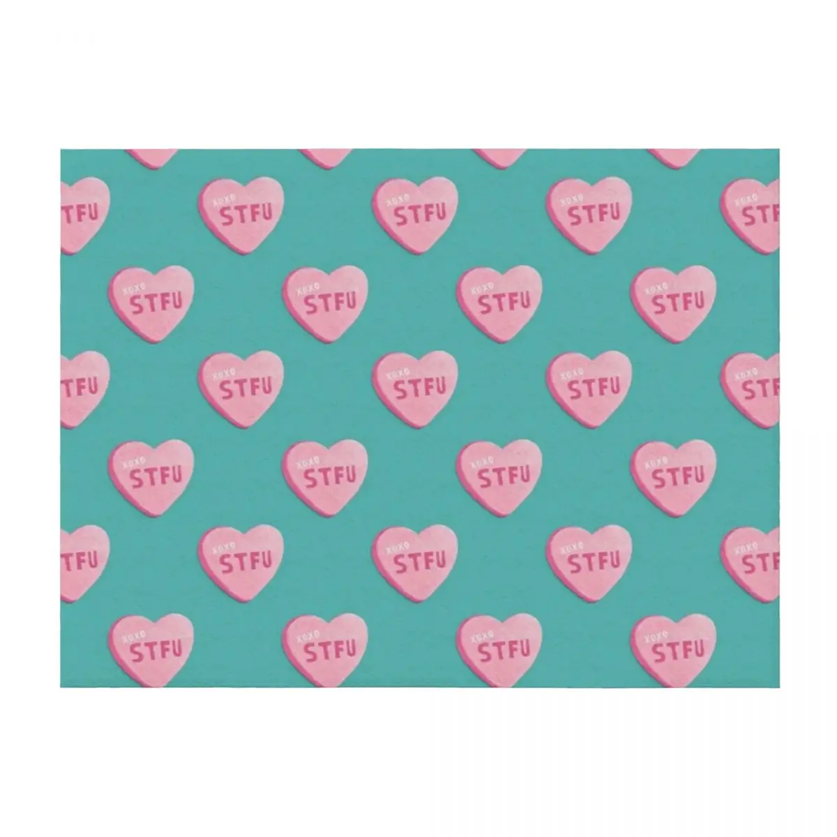 

Sweetheart Throw Blanket Decorative Sofas Thermal Comforter Flannel Fabric Blankets