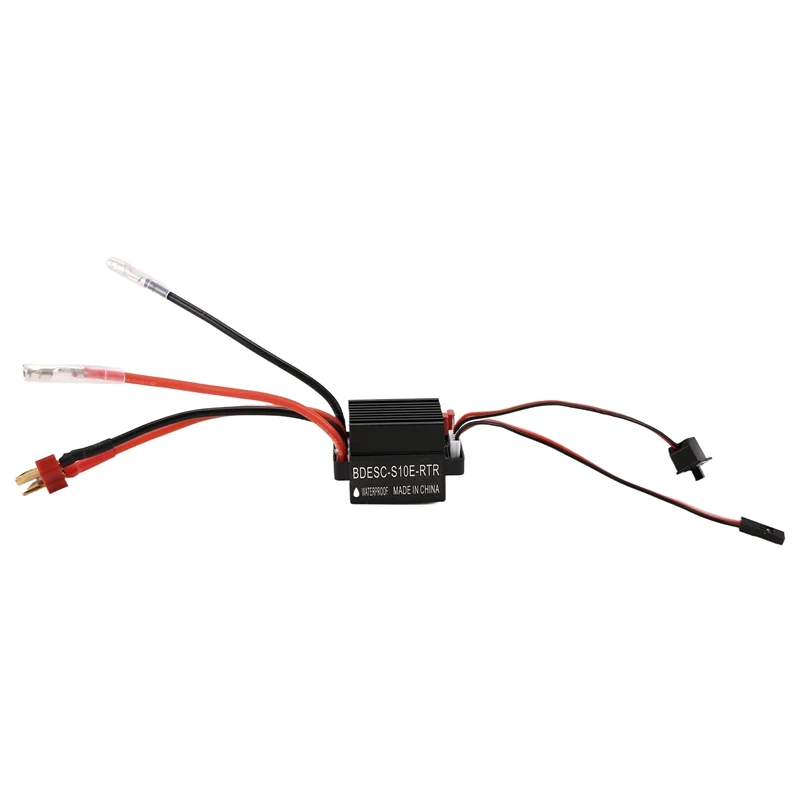 

RC Hobby 60A ESC Матовый регулятор скорости двигателя с 2A BEC Высоковольтной щеткой 6-12 В ESC для корабля и радиоуправляемого автомобиля ESC
