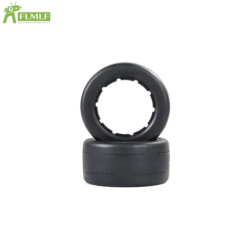 Achter of Voor Slick Wiel Banden Skin Kit Gen.2 Fit voor 1/5 HPI ROFUN BAHA ROVAN KM BAJA 5B SS Rc Auto Speelgoed Games Onderdelen