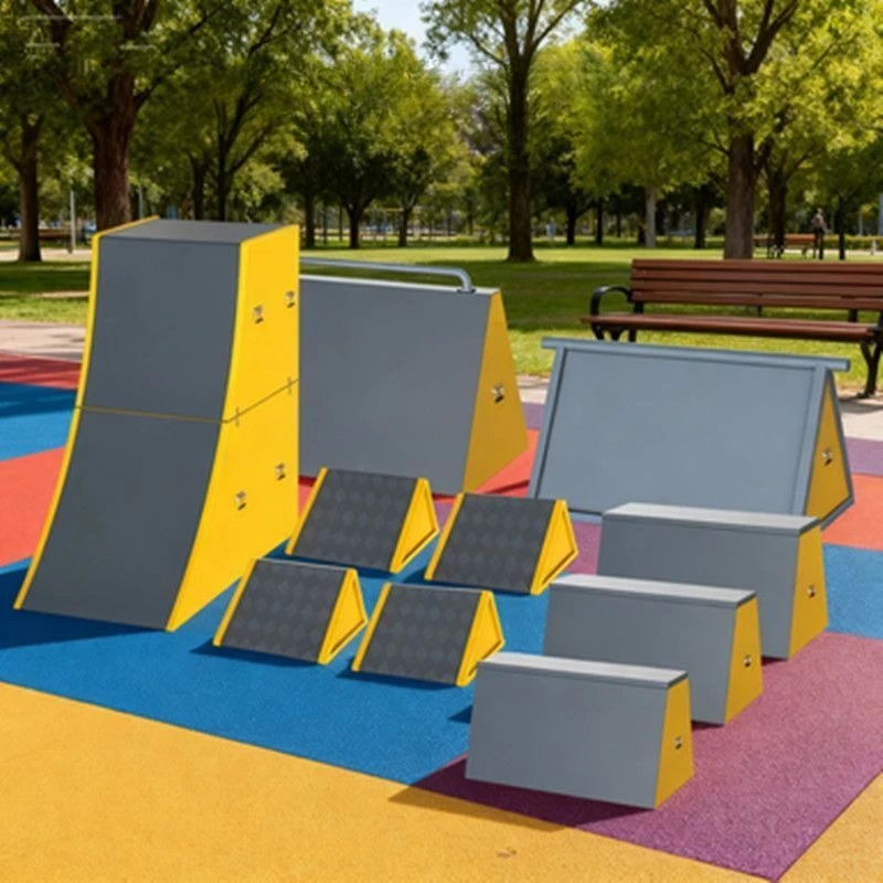 Parkour training nine-piece set of sports climbing teaching aids combination training teaching equipment