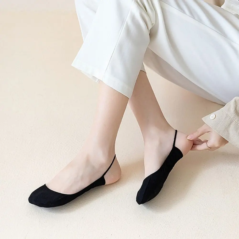 5Pairs Mode Atmungsaktive Mesh Boot Socken Anti-slip Strumpfwaren Halbe Füße Socken Unsichtbare Flacher Mund Halbe Palm socken Sommer