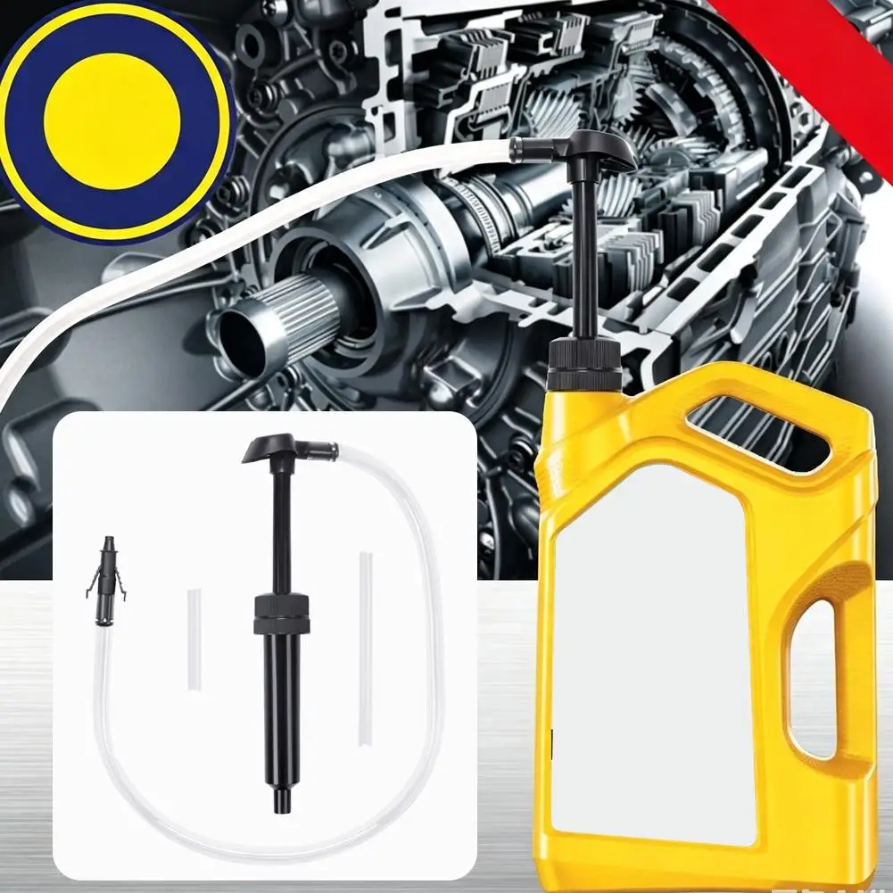 Schmiermittel-Transferpumpe für Gallonen- und Quartflaschen, Getriebeölpumpe, Manuelle Transferpumpe mit Schlauch für Differentialgetriebe – Detail 2