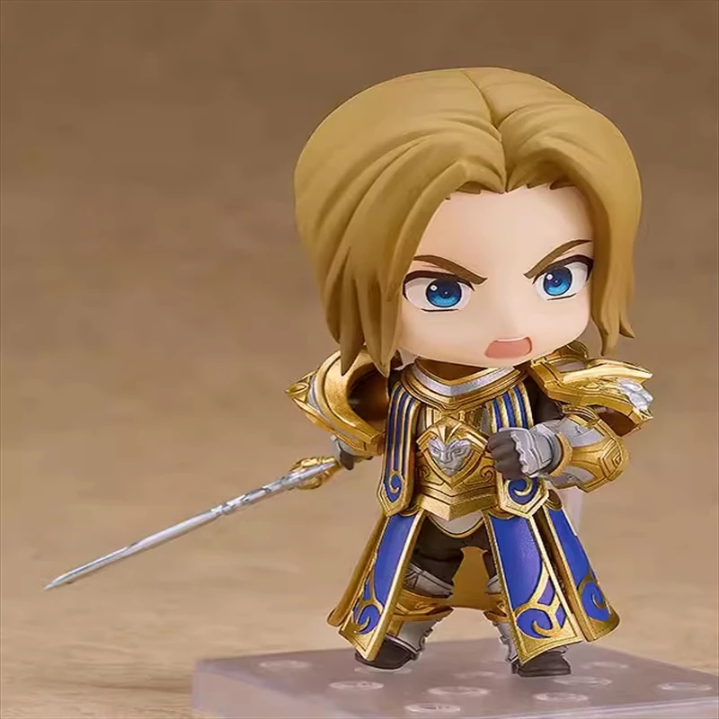 In Stock Original No.2329 World Of Warcraft Anduin Wrynn Action Anime Figure Genuine Collectible Toy