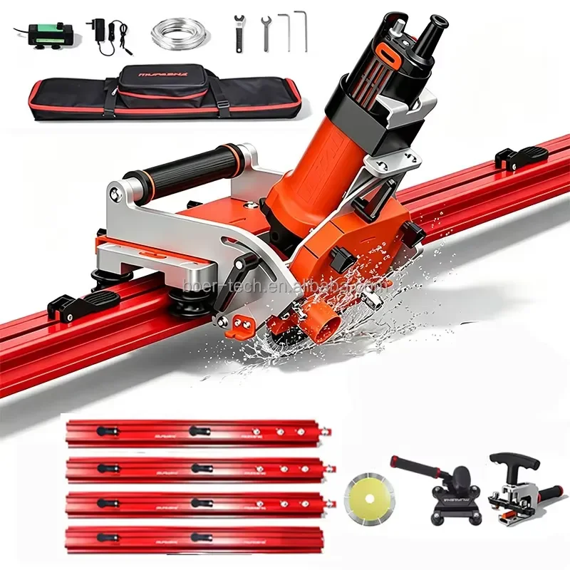 Electric 45 Degree Cutting Machine 1300W 3200mm Water Jet Ceramic Portable Chamfer Miter Cutting Tool Manual Tile Cutter 126