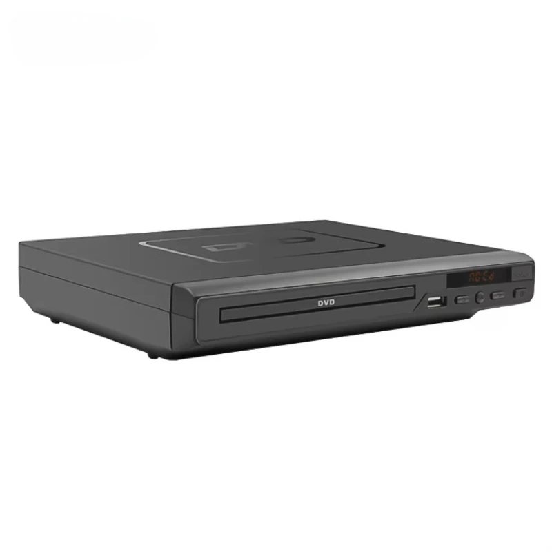 High Quality DVD Player Thin USB Media Box Multi-function Portable Support VCD CD Disc DVD Player for Home Traveling USB Input
