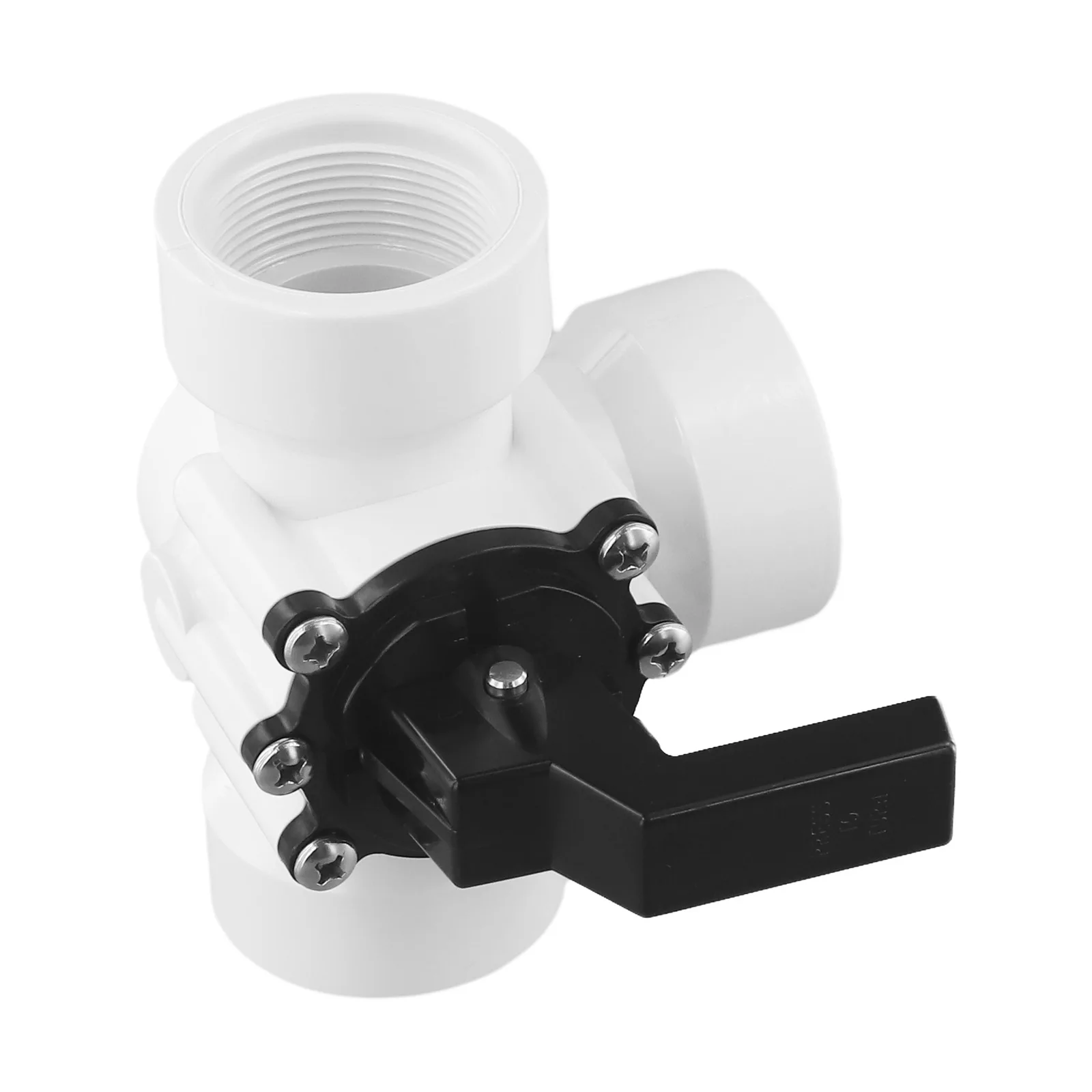 

Female Threaded Pool Diverter Valve 1.5\" PVC Pive Slip Brand New High-quality Materials Serviceable Insides Swimming