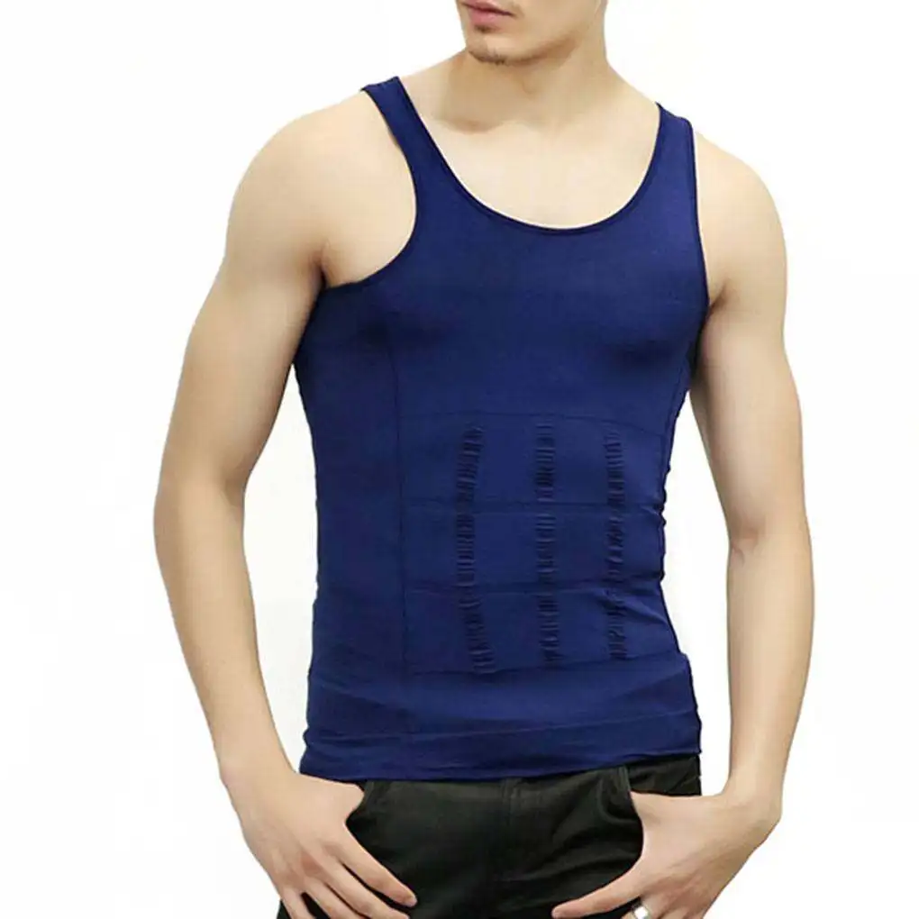 

Men S Tank Top Instantly Slim Abdomen Light And Breathable Compress Instantly Abdomen Slim