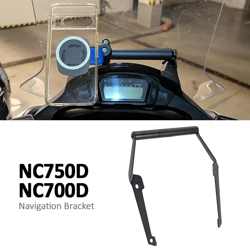 

New For Honda NC700D NC750D NC 750D Motorcycle USB Charger Mobile Phone Holder Stand Navigation Bracket NC 700 D 750 D 2014-2020