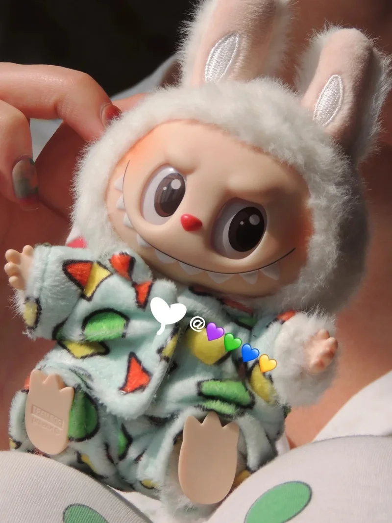 

Only Clothing V1v3 17cm Small New Summer/Winter Same Style Pajamas, Baby Clothes, Heart Pounding Macaron Clothing Gifts