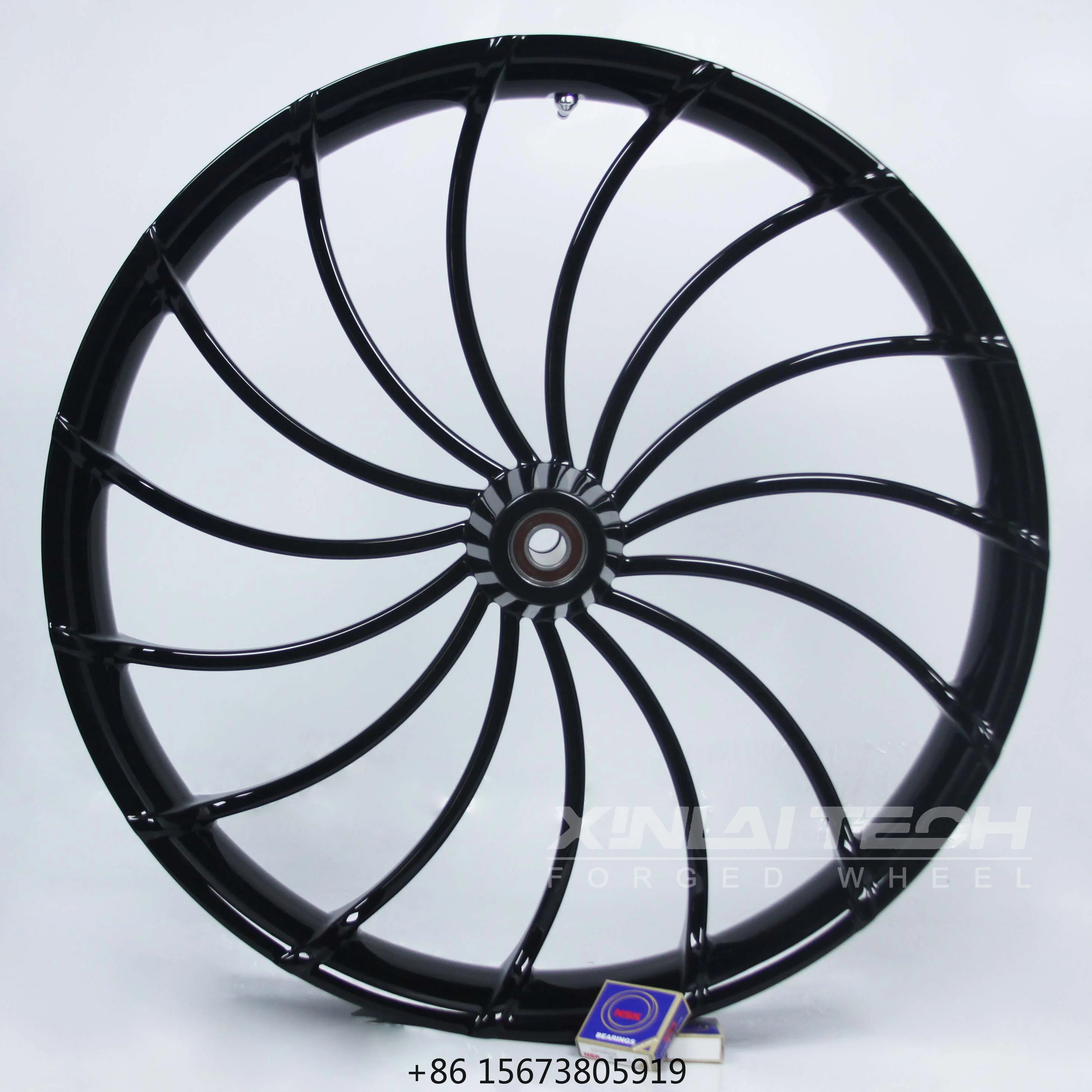XL Custom Forged Aluminum Motorcycle Wheels for Harley  18x5.5 26x3.5 for Indian  Rebel  Bolt