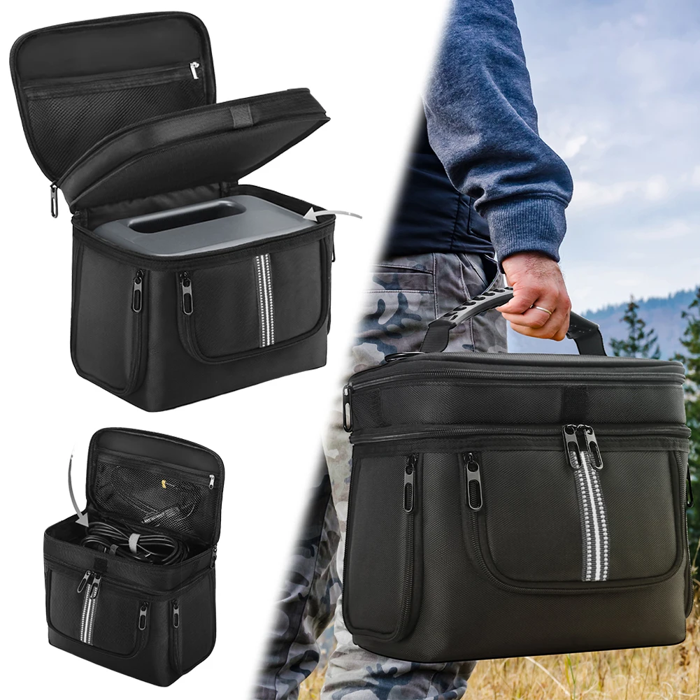 

Carrying Case For BLUETTI Portable Power Station AC2A Bag Travel Carrying Bag Travel Storage Bag Waterproof Protective Case