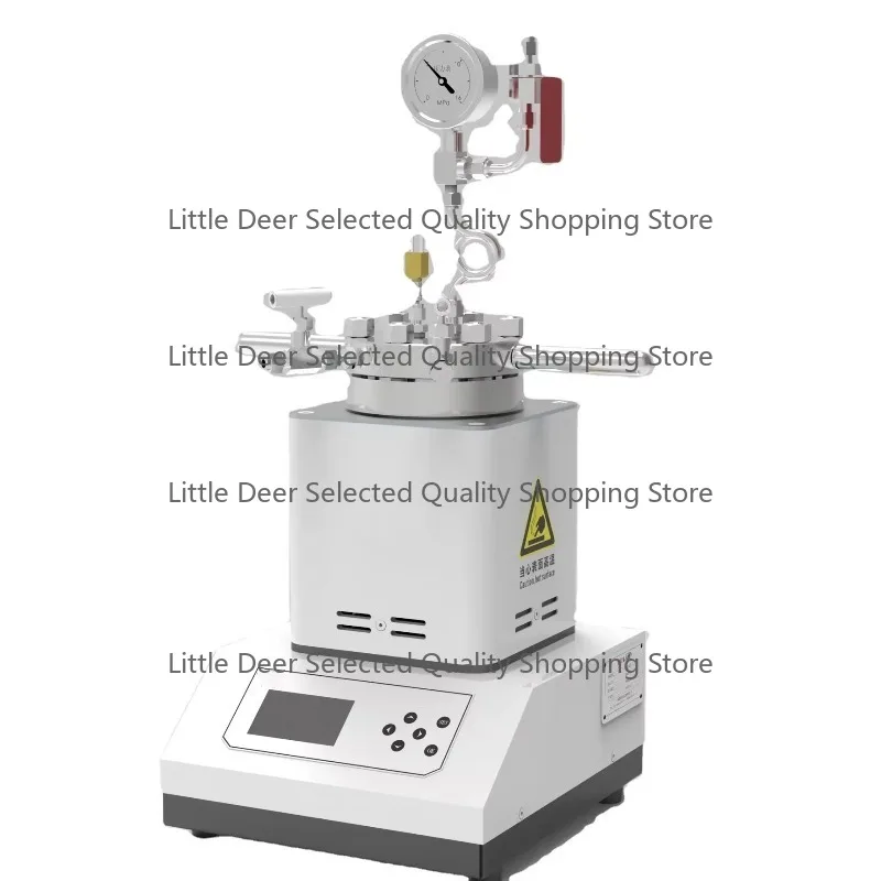 Customizable 10ml Standard Flan Magnetron Reactor Automatic Stainless Steel Laboratory Use Featuring PLC Pump Reaction Kettle