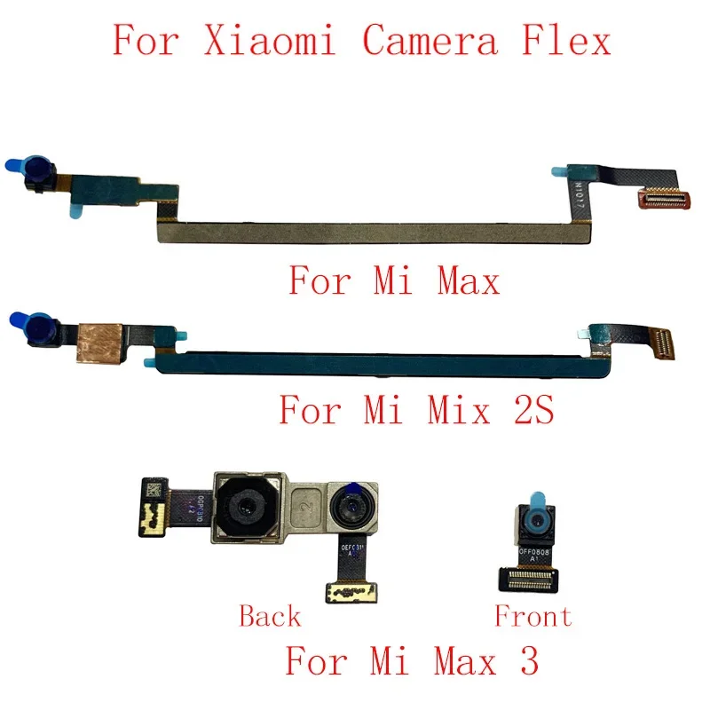 

Задняя и передняя камеры гибкий кабель для Xiaomi Max 2 Max 3 Mix 2S Mix3 Black Shark 2 основной модуль камеры запасные части