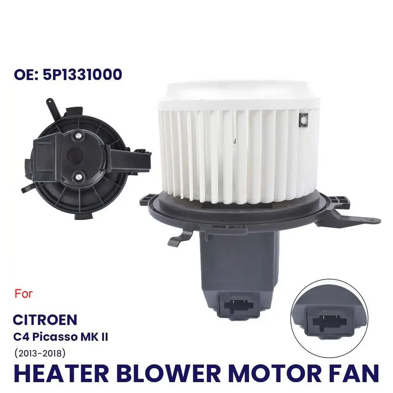 

HEATER BLOWER MOTOR FAN FOR CITREON C4 PICASSO MK2 2013-2018 5P1331000 DIESEL