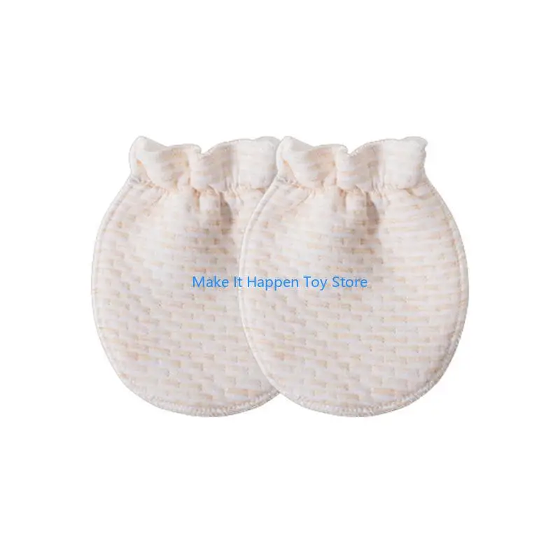 

28EC Newborn Baby for Protection Face Anti Grasping Anti Scratching Mittens Warm Wint