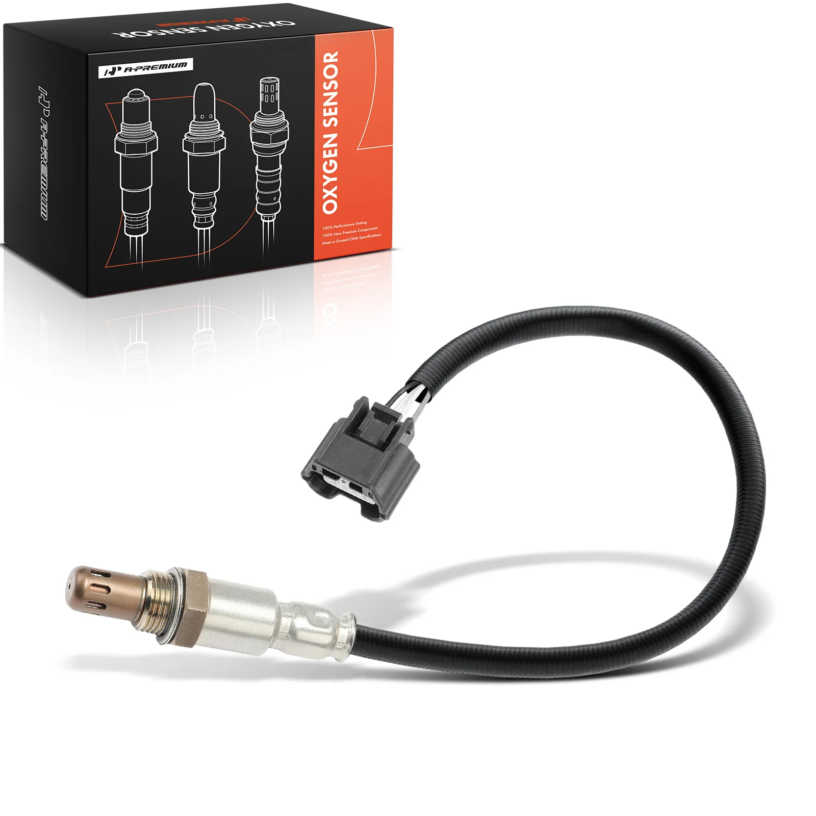 A-Premium Downstream O2 Square O2 Oxygen Sensor with 4-Blades for Nissan Altima 2013-2018