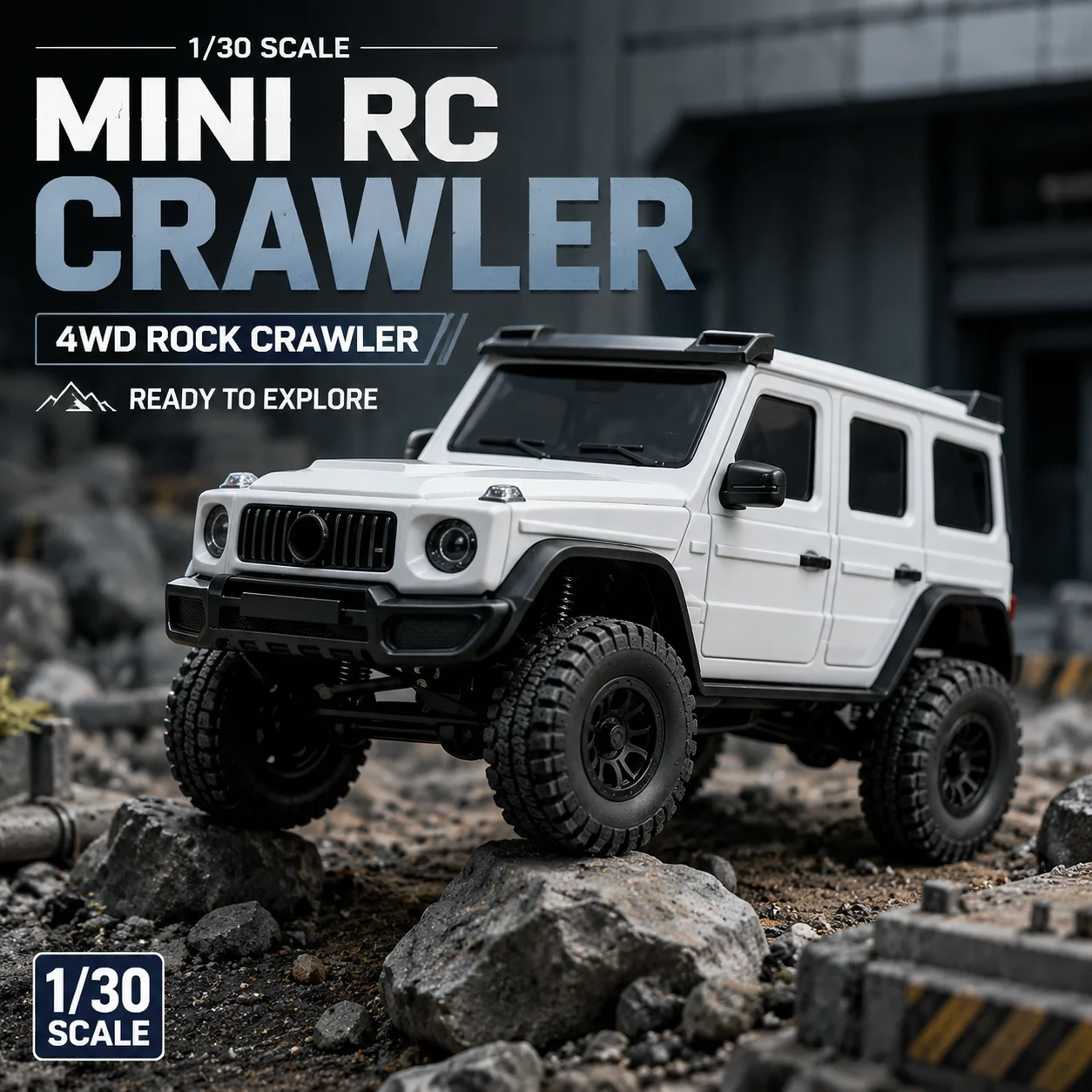 Rc Hobby Grade Crawler - AX30 1:30 Mini RC Rock Crawler