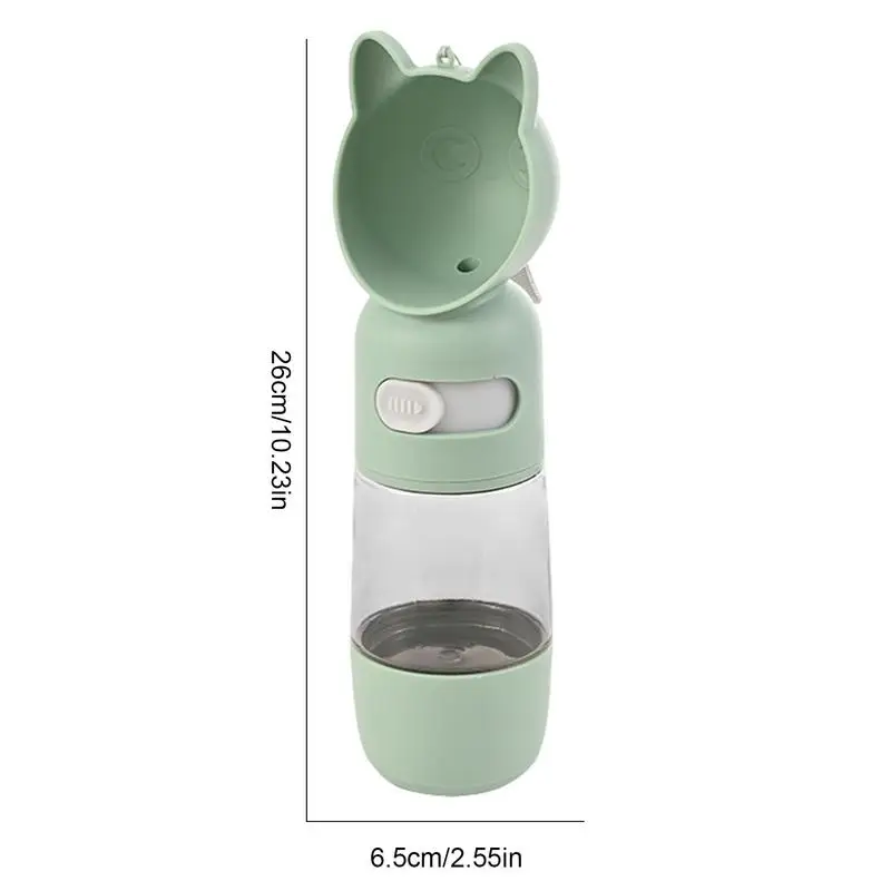 Dog Walking Water Bottle Multifunctional Outdoor Puppy Water Dispenser Lightweight Pet Dispenser Drinking Bowl For Outdoor