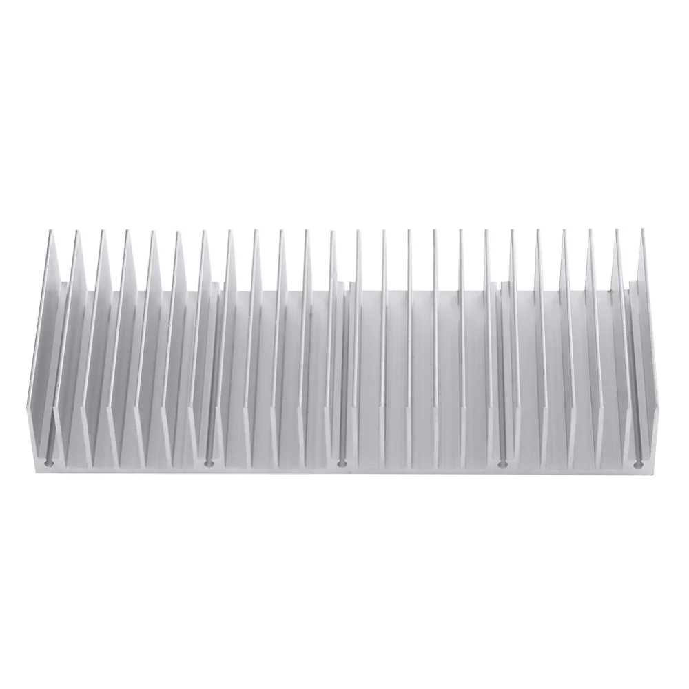 Efficient Cooling 150*60*25mm Heatsink 24 Teeth Silver Heat Sink Cooling Chip LED Cooling
