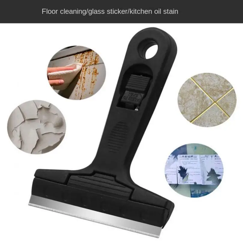 Portable Cleaning Blades Multi-purpose Rubber Scraper Decoration Cleaning Tool for Home  Industrial Cleaning Tool  Hard Surface