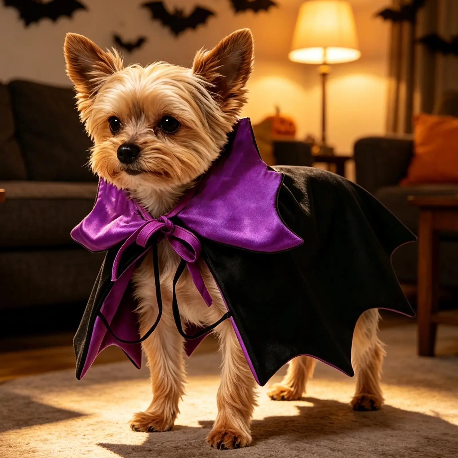 Vampire Dog Costume Spooky Lightweight Vampire Cloak Props Dog Halloween Costumes For Makeup Party Stage Performance Party