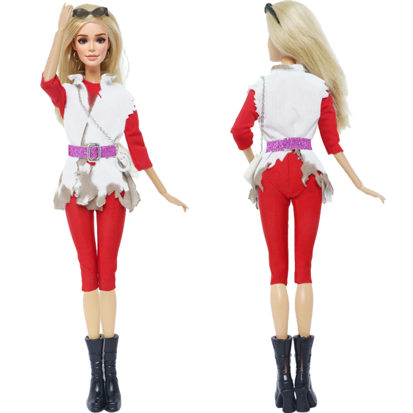 Conjunto de Ropa para Muñeca de Moda, Vtido Informal para Uso Diario, tilo Mixto, Abrigo, Pantalon, Zapatos, Bolso, Sombrero, Accorios, Ropa para Muñecas de 1/6 - AliExprs 26 Conjunto de Ropa para Muñeca de Moda, Vtido Informal para Uso Diario, tilo Mixto, Abrigo, Pantalon, Zapatos, Bolso, Sombrero, Accorios, Ropa para Muñecas de 1/6 - AliExprs 26