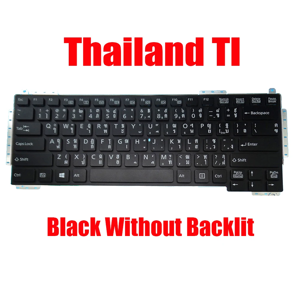 

TI Thailand Laptop Keyboard For Fujitsu For Lifebook S904 S935 T904 T935 T936 U904 N860-7839-T127 CP660860-01 Black new