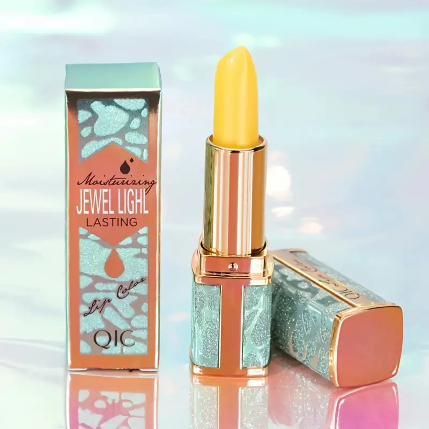 Moisturizing Color Changing Lip Gloss Lipstick with Mild Plant Extracts, 3.2g - Hydrating and Nourishing Lip Balm