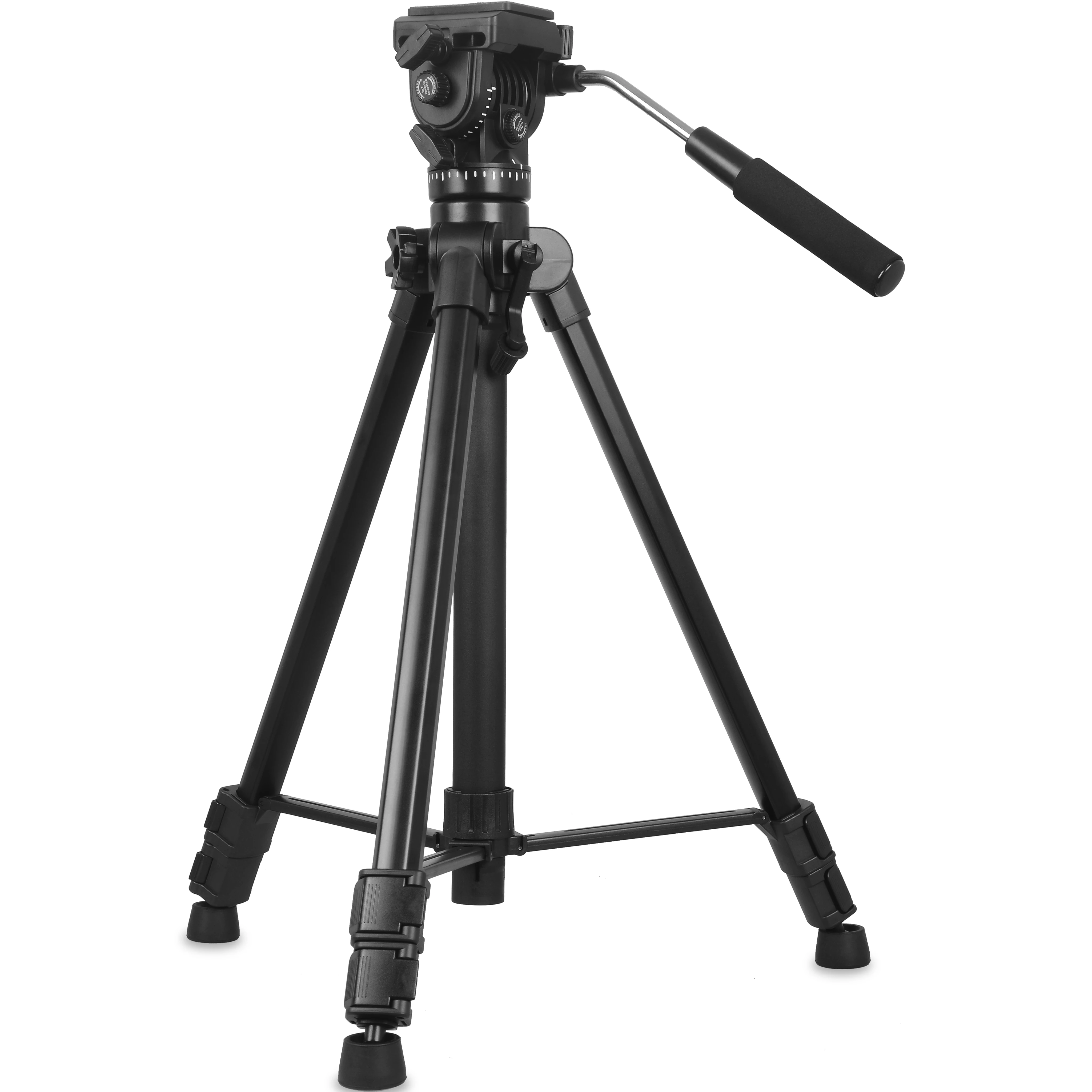 

KINGJOY VT-1500 Professional Heavy Duty DV Camcorder Photography Camera Tripod Stand With Fluid Head For Camera Phone Ring Light