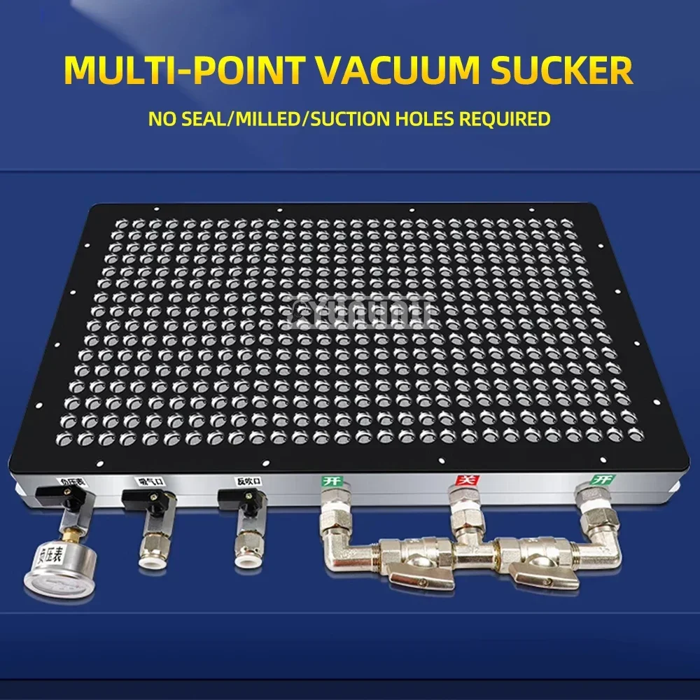 

300*300 вакуумный патрон, приспособления для пластин, вакуумный стол для фрезерного станка с ЧПУ, вакуумная присоска для удержания меди, алюминия, акрила