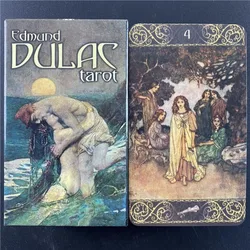 10.3 * 6 cm Edmund Dulac Karty Tarota Pełna angielska talia Oracle Party Fate Gra planszowa