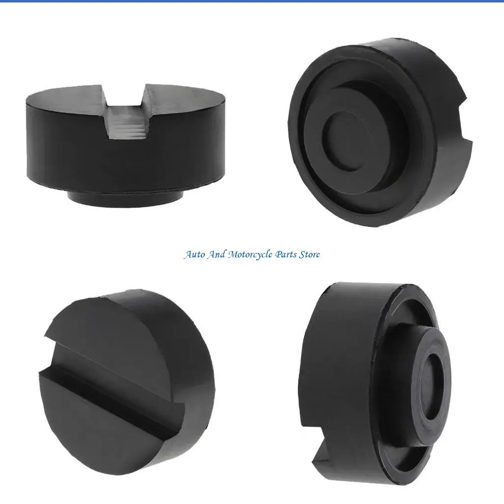 

P9FD Universal Car Vehicle Floor Rubber Pad Pad Lifting Disk Adapter Pinch Weld Side Frame Protector Puck Pad